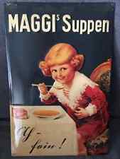 Maggi suppen blechschild gebraucht kaufen  Herne