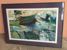 Peinture huile gouache d'occasion  Erdeven