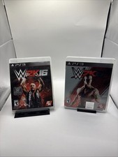 Lote WWE W2K15 W2K16 (Playstation 3, PS3) pacote de luta livre testado na caixa comprar usado  Enviando para Brazil