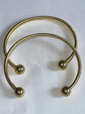 Pair gold plated for sale  LYTHAM ST. ANNES