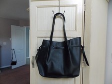 Black faux pebbled for sale  Hammonton