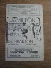1949 hamilton academical for sale  EDINBURGH
