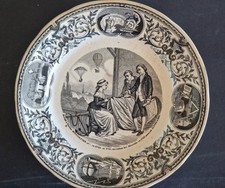 Lot assiettes parlantes d'occasion  Saint-Gaudens