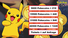 ⚡ Pokémon GO Coins | PTC ONLY | Pokecoins & Tickets | Cheap / Günstig ⚡, usado comprar usado  Enviando para Brazil