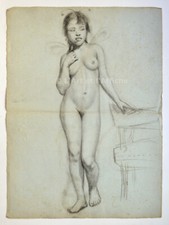 Dessin fusain étude d'occasion  Nice-
