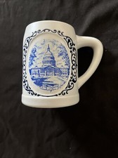 Caneca vintage de cerâmica Stein Washington DC pintada à mão esmalte salgado marca “R” comprar usado  Enviando para Brazil
