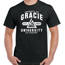 CAMISETA BRASILEÑA JIU JITSU, Gracie Universidad MMA Gimnasio Entrenamiento Top Artes Marciales segunda mano  Embacar hacia Mexico