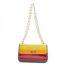 Schultertasche chanel mehrfarb gebraucht kaufen  Hamburg