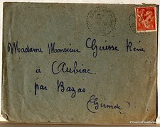 Obliterate stamps letter d'occasion  Expédié en Belgium
