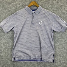 Camisa polo masculina Indianapolis Colts tamanho grande azul vintage Reebok NFL comprar usado  Enviando para Brazil