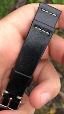Glossy black leather usato  Salsomaggiore Terme
