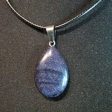 Blue purple goldstone for sale  Mount Vernon