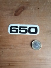Motorcycle 650cc sticker for sale  DRIFFIELD