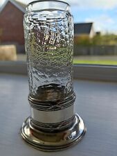 Solid silver glass for sale  HEREFORD