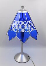 Luminaire blue geometric for sale  Monmouth