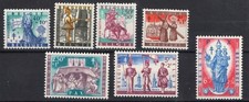 timbres de belgique 1958 pax 1082/88  neufs sans charnières ** na sprzedaż  Wysyłka do Poland