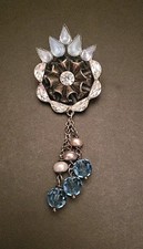 Vintage frosted blue for sale  Floral Park