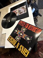 Guns N’ Roses Appetite For Destruction 1987 Lp Inner Geffen GHS 24148 Axl Rose comprar usado  Enviando para Brazil