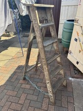 Vintage step wooden for sale  TAMWORTH