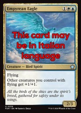 Mtg empyrean eagle usato  Italia