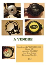 Pack detendeur aqualung d'occasion  Bourg-en-Bresse