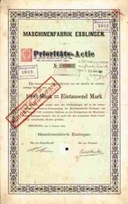 Maschinenfabrik esslingen 1882 gebraucht kaufen  Bayreuth