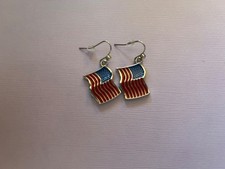 tiny flag earrings pierced for sale tiny flag earrings pierced for sale Huntington Beach