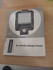 Bedienungsanleitung novoflex d gebraucht kaufen  Bad Neuenahr-Ahrweiler