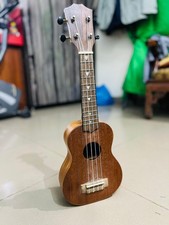 Mini guitarra Nadin de madeira soprano ukulele 21"– 4 cordas iniciante | acabamento natural comprar usado  Enviando para Brazil