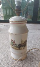 Ancienne lampe porcelaine d'occasion  Ferrières-en-Gâtinais