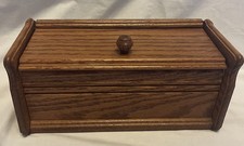 Wooden hinged lid for sale  Freeland