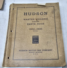 Usado, 1930-1939 HUDSON MASTER CATÁLOGO DE PEÇAS DE CHASSI / LIVRO DE PEÇAS ORIGINAIS 38 37 36 35 comprar usado  Enviando para Brazil