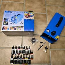 Airbrush komplett set gebraucht kaufen  Neustadt am Rübenberge