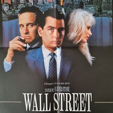 Wall street affiche d'occasion  Saint-Gilles-Croix-de-Vie