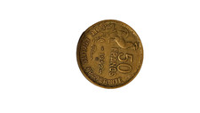 Moneta francs 1952 usato  Asti