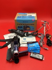 Gravador de câmera de vídeo Sony Handycam filmadora mini DVD DCR-DVD101 2 discos e caixa, usado comprar usado Gravador de câmera de vídeo Sony Handycam filmadora mini DVD DCR-DVD101 2 discos e caixa, usado comprar usado  Enviando para Brazil