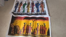 African oil paintings for sale  CARTERTON