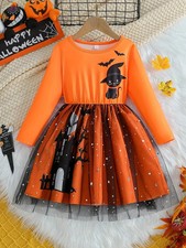 Robe halloween orange d'occasion  Noisy-le-Grand