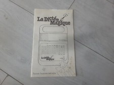 Dictee magique texas d'occasion  Sartrouville