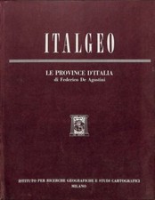 Italgeo. provincie italia. usato  Italia