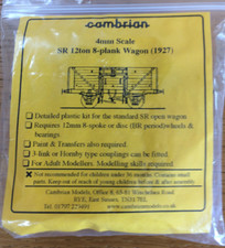 4mm scale cambrian for sale  HAVANT