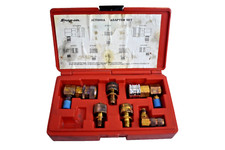 Juego de adaptadores de aire acondicionado Snap On Tools ACT600A en estuche falta 1 segunda mano  Embacar hacia Mexico
