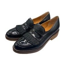 Usado, Mocassim Minelli Paris cabelo de bezerro couro envernizado borla 7,5 EUA 38 UE comprar usado  Enviando para Brazil
