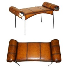 DESLUMBRANTE BANCO DE JANELA DE FERRO ESPANHOL VINTAGE TOTALMENTE RESTAURADO COSTURADO À MÃO COURO comprar usado DESLUMBRANTE BANCO DE JANELA DE FERRO ESPANHOL VINTAGE TOTALMENTE RESTAURADO COSTURADO À MÃO COURO comprar usado  Enviando para Brazil