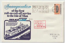 Capa Ilha de Man 26/8/1979 - Inauguração do primeiro serviço roll-on-roll-off comprar usado  Enviando para Brazil