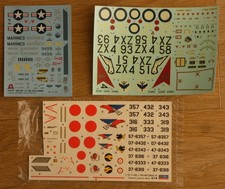 Random decal sheets for sale  LONDON