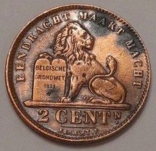 1911 belgium centimes d'occasion  Expédié en Belgium