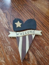 Rustic americana welcome for sale  Wichita