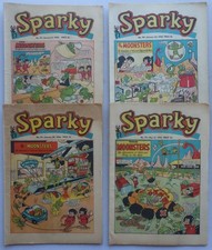 Sparky comic three for sale  UK
