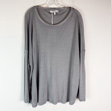 Camiseta Max Mara Leisure feminina Gio tamanho grande cinza tamanho P nova sem etiquetas, usado comprar usado  Enviando para Brazil